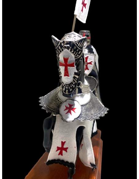 Armadura ecuestre modelo templario 5703